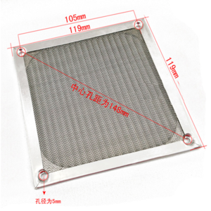 Metal screen filter for 120mm axial fan,200mm ventilation fan